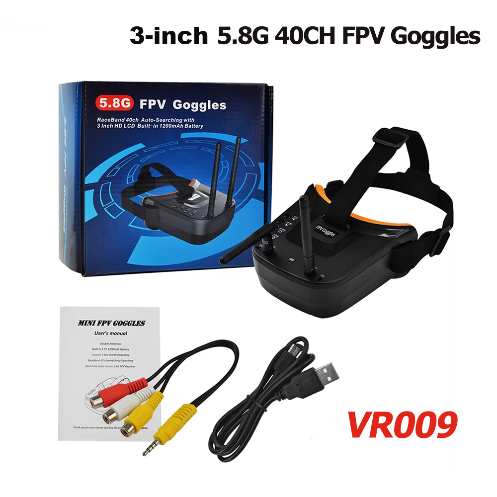 Drone Racing Goggles - VR009 Occhiali video FPV Schermo LCD