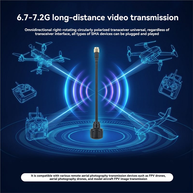 [NOVITÀ! A25P】 Antenna SMA 6.7 - Drone Racing Antenna recensione e prezzo