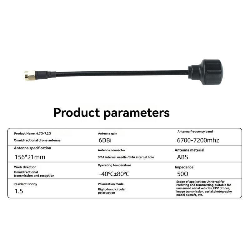 [NOVITÀ! A25P】 Antenna SMA 6.7 - Drone Racing Antenna recensione e prezzo
