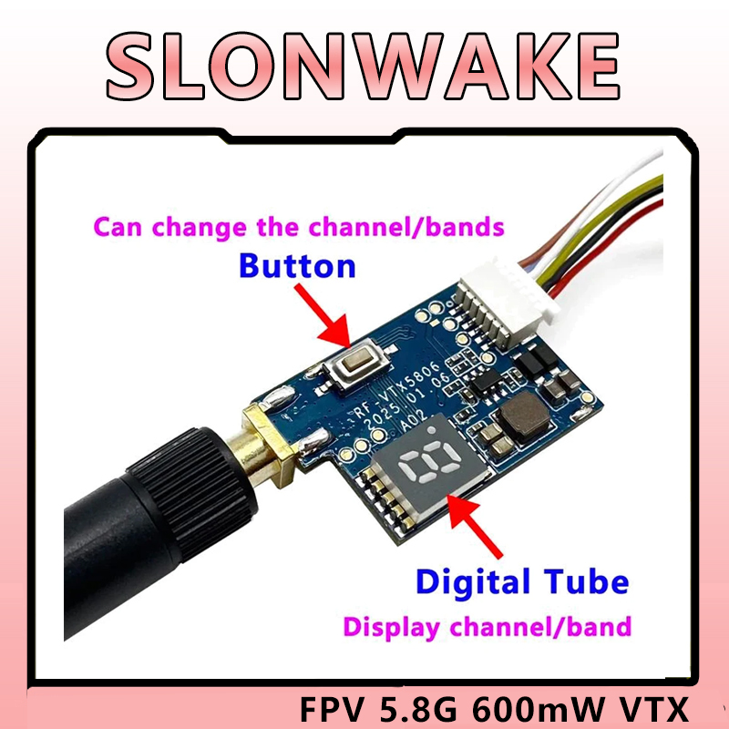 SLONWAKE 5.8G TS5823 PRO Mini  - Drone Racing Transmitter recensione e prezzo